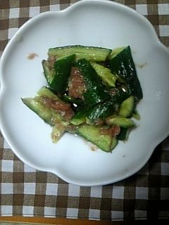 おつまみ♪梅きゅう-レシピのメイン写真