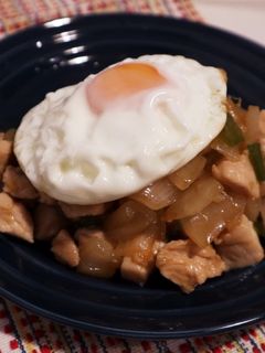 鶏むね肉で簡単ガパオ-レシピのメイン写真