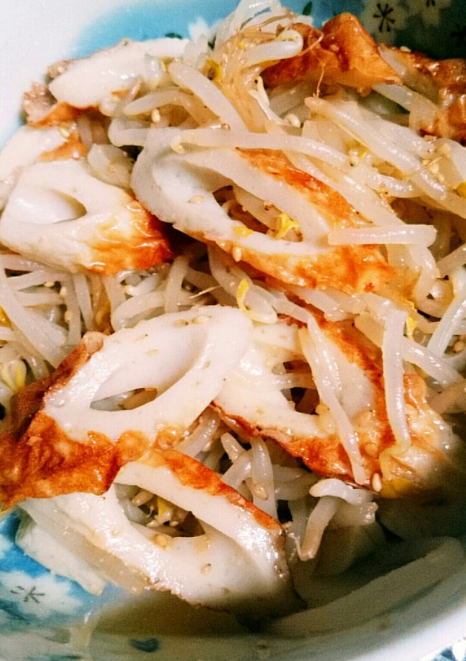 ちくわともやしの胡麻和え-レシピのメイン写真
