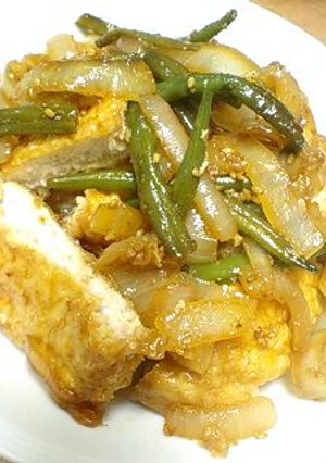 鶏ミンチ＆油揚げのおかず-レシピのメイン写真