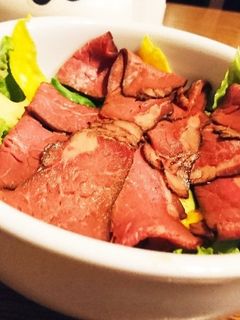 ヘルシーなローストビーフサラダ♪-レシピのメイン写真