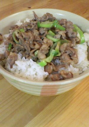 甘辛！！ネギ豚丼-レシピのメイン写真