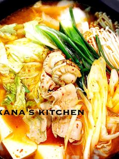 簡単☆スンドゥブ風鍋♪♪キムチ鍋♪♪-レシピのメイン写真