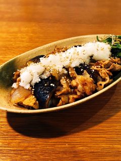 茄子と豚肉の甘辛炒め-レシピのメイン写真