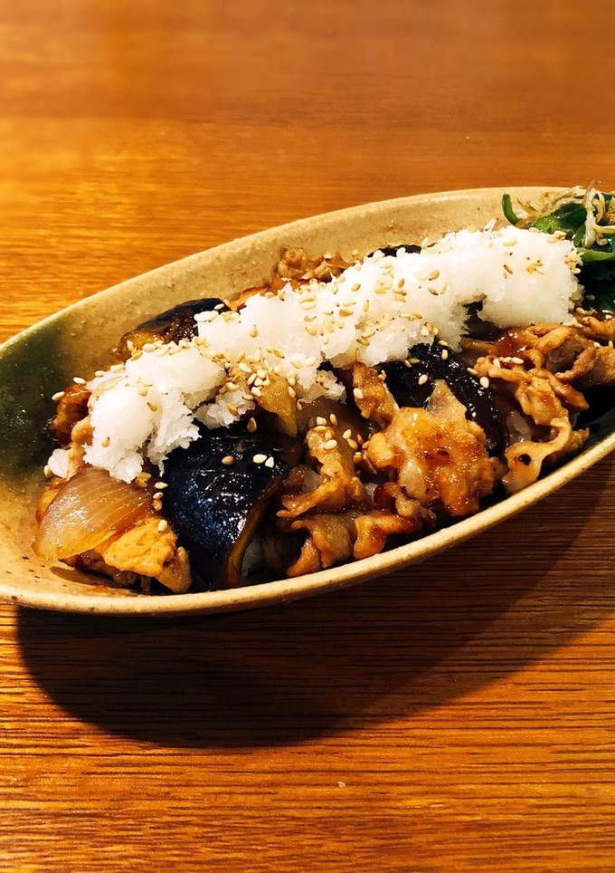 茄子と豚肉の甘辛炒め-レシピのメイン写真