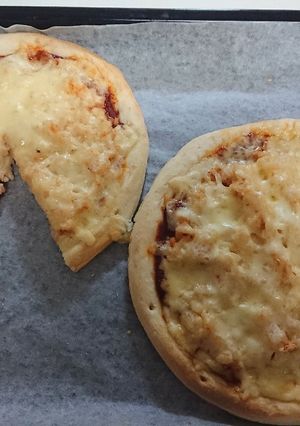 残りご飯でライスピザ-レシピのメイン写真