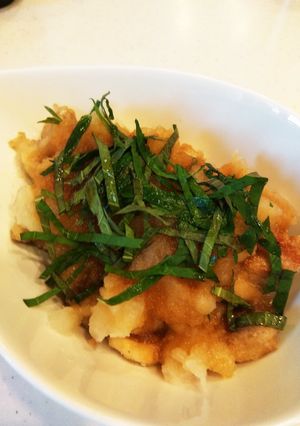 鶏肉の大根おろし大葉添え-レシピのメイン写真