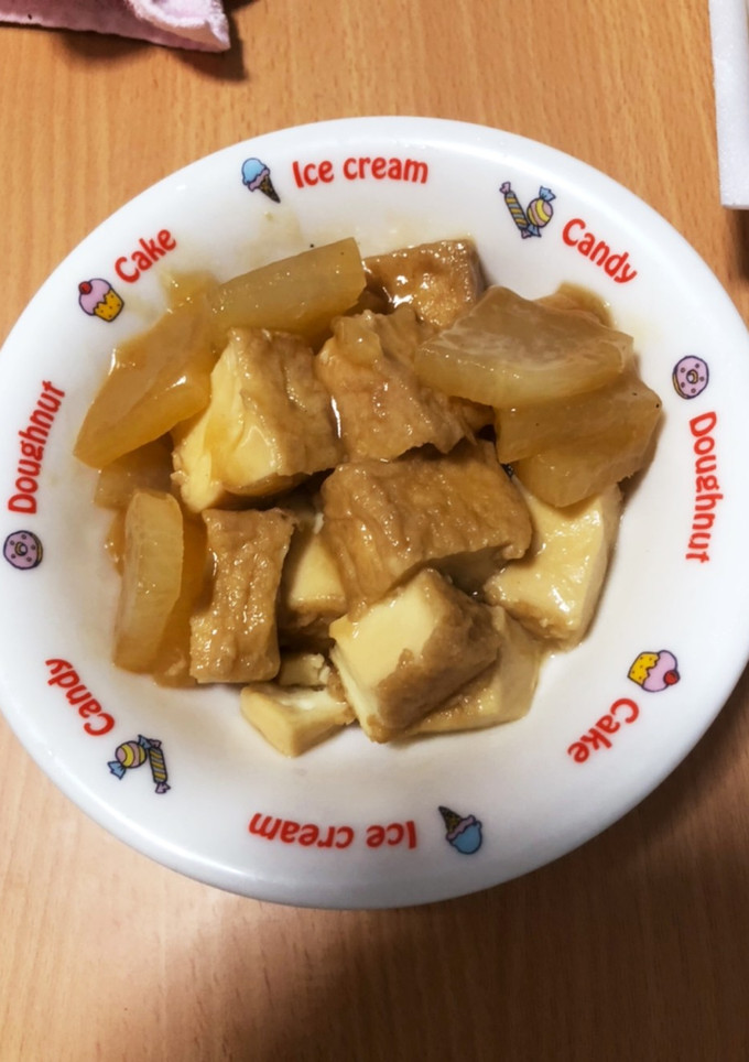 すぐできる厚揚げと大根の煮物-レシピのメイン写真