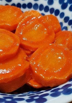 超簡単！蜂蜜ツヤツヤにんじんグラッセ-レシピのメイン写真