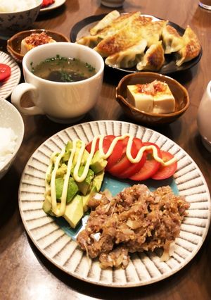 今日の夕飯22 アジのなめろう-レシピのメイン写真