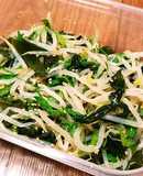 超簡単！作りおきもやしそわかめナムル