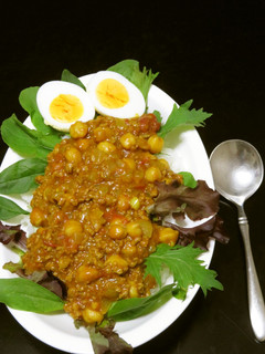 ひき肉とひよこ豆のスパイシーキーマカレー-レシピのメイン写真