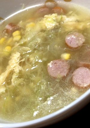 千切りキャベツスープ-レシピのメイン写真