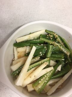 長芋とオクラの中華風和え物-レシピのメイン写真