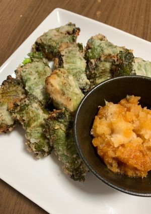 簡単おつまみ☆ささみの梅しそ竜田揚げ-レシピのメイン写真