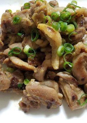親鳥もも肉のだしまろ酢和え-レシピのメイン写真
