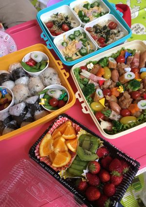 2019小学校運動会弁当-レシピのメイン写真