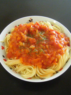 ☆フレッシュトマトのスープパスタ☆-レシピのメイン写真