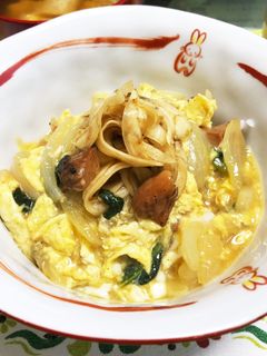 焼き鳥缶の親子丼-レシピのメイン写真