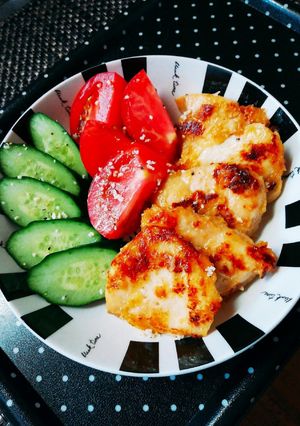 鶏むね肉の玉子漬けソテー-レシピのメイン写真