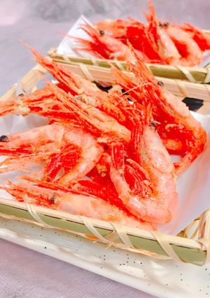カリッ✨頭まで美味しい甘海老の唐揚げ-レシピのメイン写真