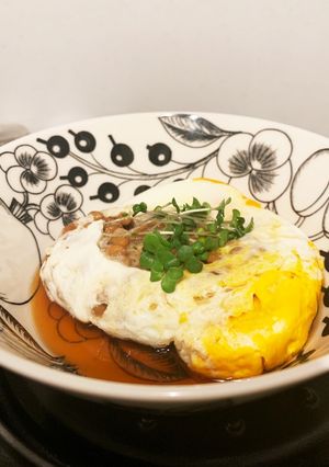 レンジ納豆卵-レシピのメイン写真