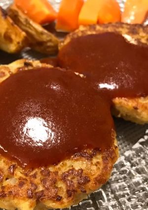 ベジ料理☆ソイミートハンバーグ-レシピのメイン写真