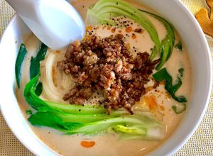 ☆旦那大絶賛☆本格豆乳坦々うどん-レシピのメイン写真