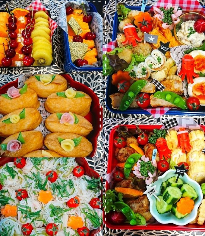 ☆2019 中学校運動会 お弁当☆-レシピのメイン写真
