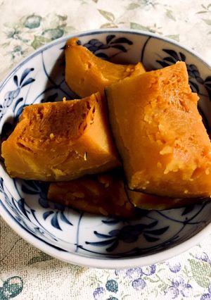 子どものためにシンプルに！かぼちゃの煮物-レシピのメイン写真