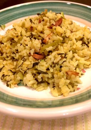 高菜チャーハン♪パラパラ-レシピのメイン写真