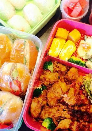 暑い日の運動会に☆★頑張りすぎないお弁当-レシピのメイン写真