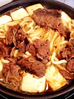 すき焼き♡煮込みうどん-レシピのメイン写真