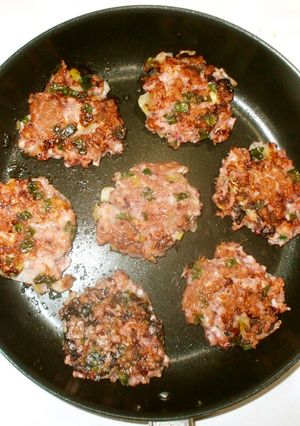 いかハンバーグ♪簡単フードプロセッサーで-レシピのメイン写真