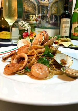 やみつきパスタ･絶品ペスカトーレ❤︎.*-レシピのメイン写真