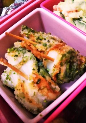 竹輪の磯辺揚げならぬ磯辺焼き-レシピのメイン写真