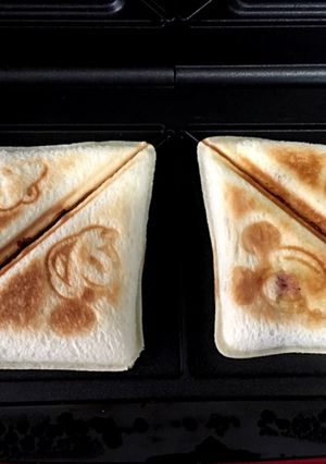 ランチパックdeホットサンド-レシピのメイン写真