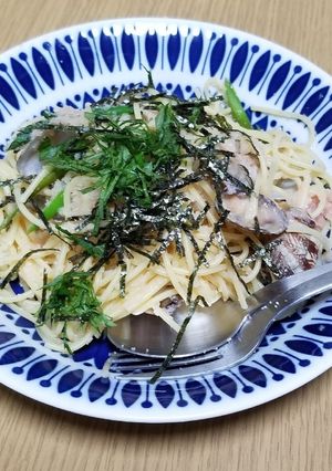 簡単♪和風たらことあさりのパスタ-レシピのメイン写真