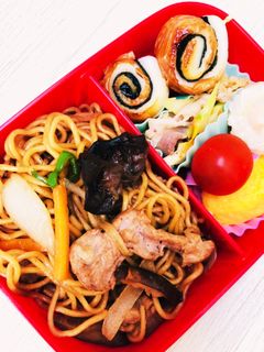 五目焼きそば弁当☆-レシピのメイン写真