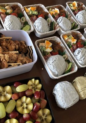 2019 運動会1人ずつお弁当-レシピのメイン写真