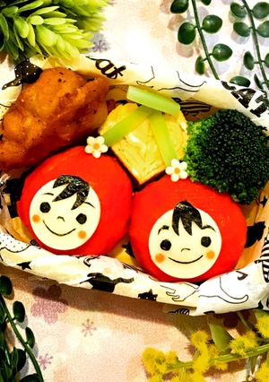 キャラ弁♡サクランボーイズ-レシピのメイン写真