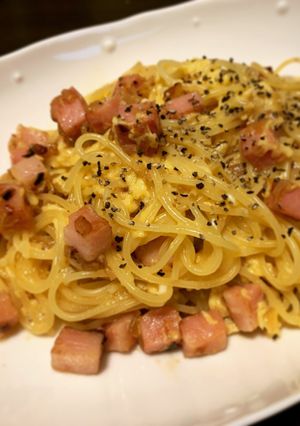 生クリームもチーズも使わないカルボナーラ-レシピのメイン写真
