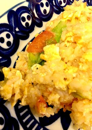トマト レタスチャーハン 簡単-レシピのメイン写真
