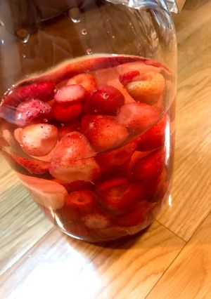 いちご酒-レシピのメイン写真