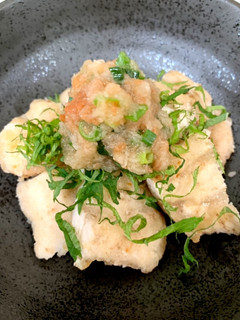 鶏ササミの梅おろしソース-レシピのメイン写真
