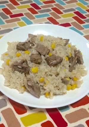 超簡単☆ペッパーランチ風ガーリック炒飯!-レシピのメイン写真