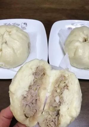 餃子の具で 肉まん(^O^)!-レシピのメイン写真
