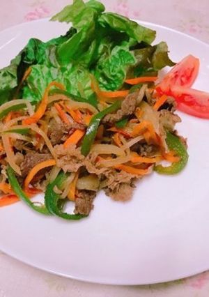 野菜たっぷりプルコギ-レシピのメイン写真