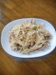 梨湖の簡単!鶏むねしょうが蒸し-レシピのメイン写真