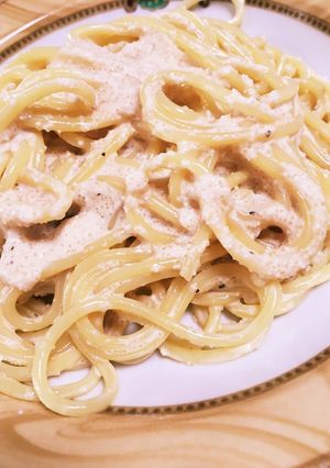 簡単！たらこクリームパスタ-レシピのメイン写真